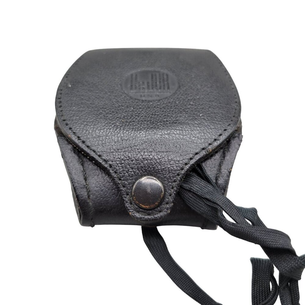 Vintage DeJur Model 50 Exposure Meter Original Leather Case and Strap - Picture 6 of 11